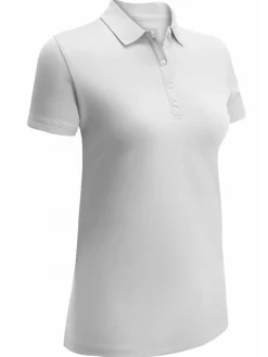 Callaway Women's SwingTech Solid Polo - Bright White
