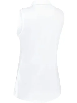Callaway Women's Tournament Sleeveless Polo - Bright White