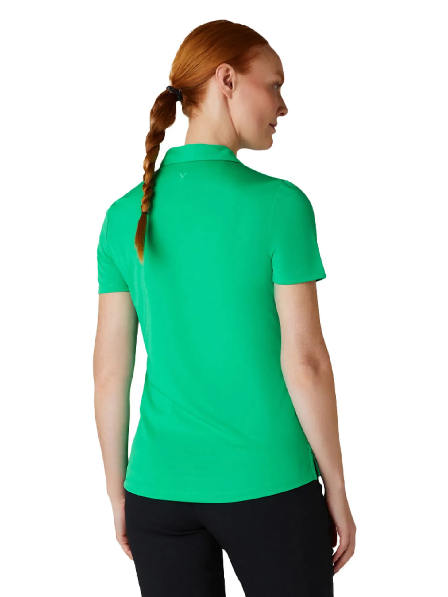 Callaway Women's Tournament Polo - Holly Green