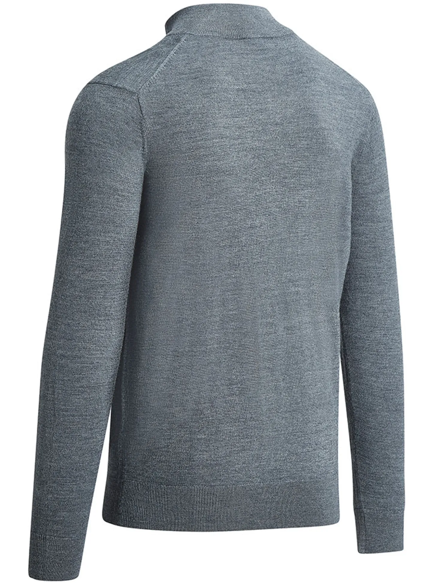 Callaway 1/4-Zip Blended Merino Sweater - Steel Heather