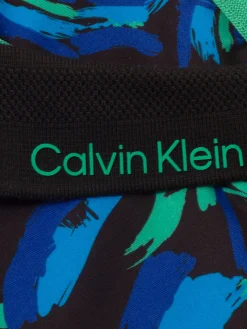 Calvin Klein Brushstroke Print Polo - Brushstroke Print