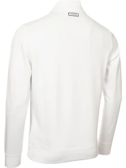 Calvin Klein Concord Half Zip Sweater - White