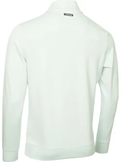 Calvin Klein Concord Half Zip Sweater - Light Jade