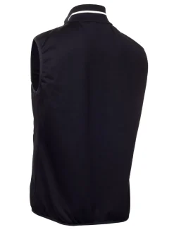 Calvin Klein Concourse Hybrid Full-Zip Gilet - Navy