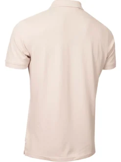 Calvin Klein Cotton Blend Quad Polo - Stone