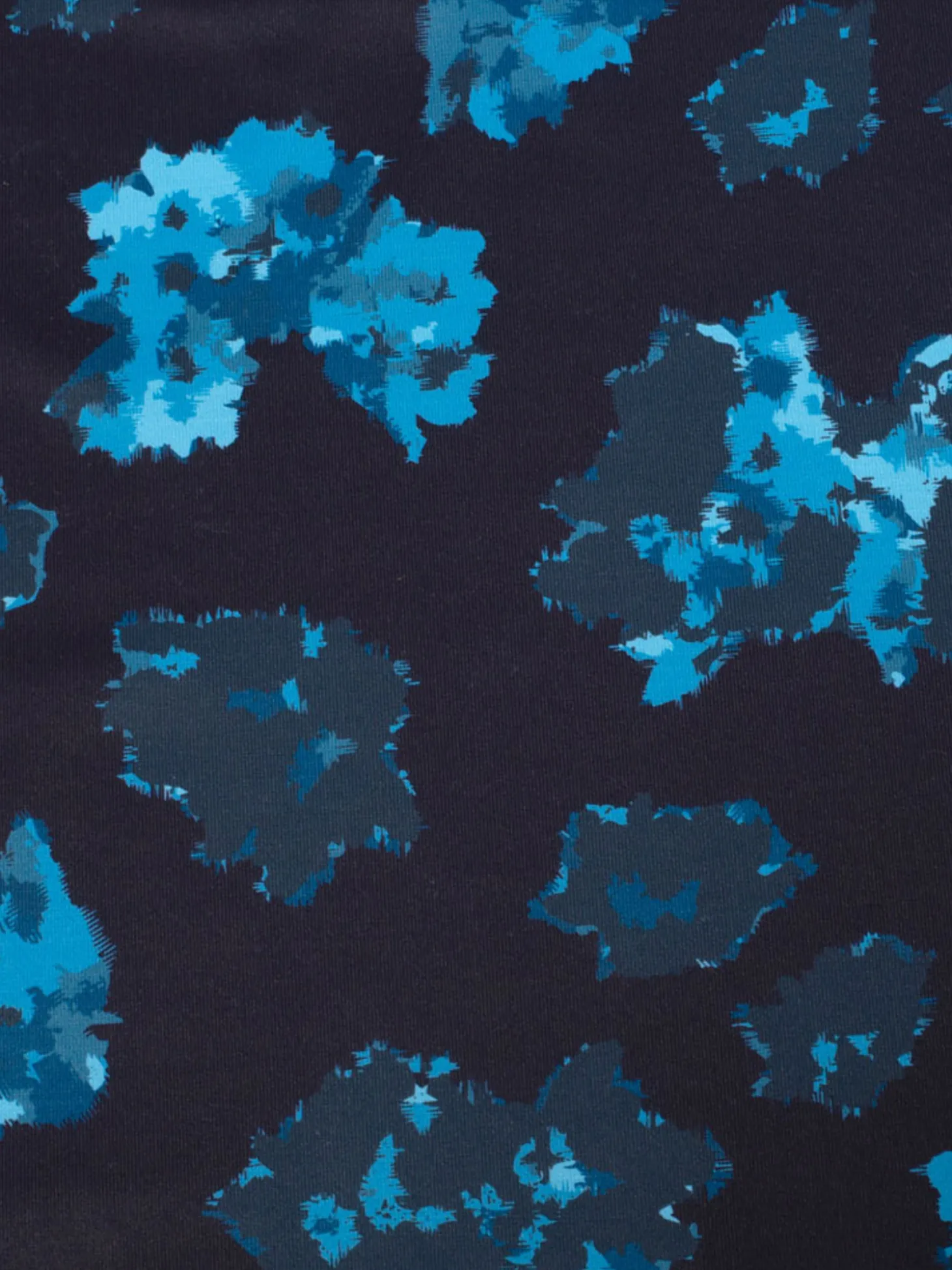 Calvin Klein Cyber Floral Print Polo Shirt - Navy