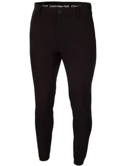 Calvin Klein Genius 4-Way Stretch Slim Fit Tech Jogger - Black