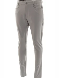 Calvin Klein Genius 4-Way Stretch Slim Fit Trouser - Silver