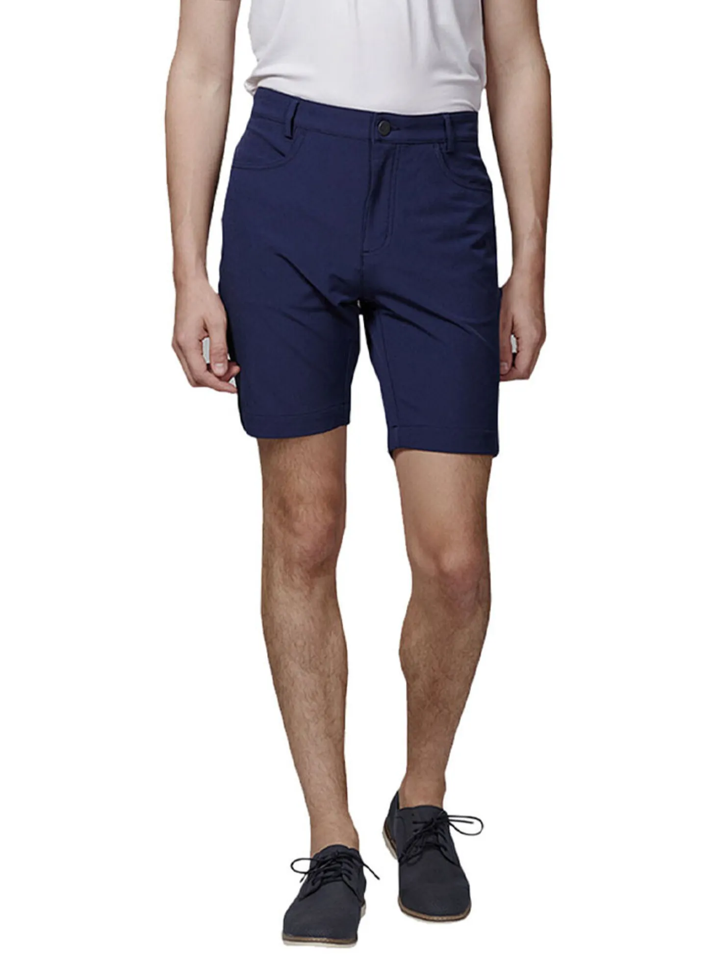 Calvin Klein Genius 4-way Stretch Slim Fit Short - Dark Navy