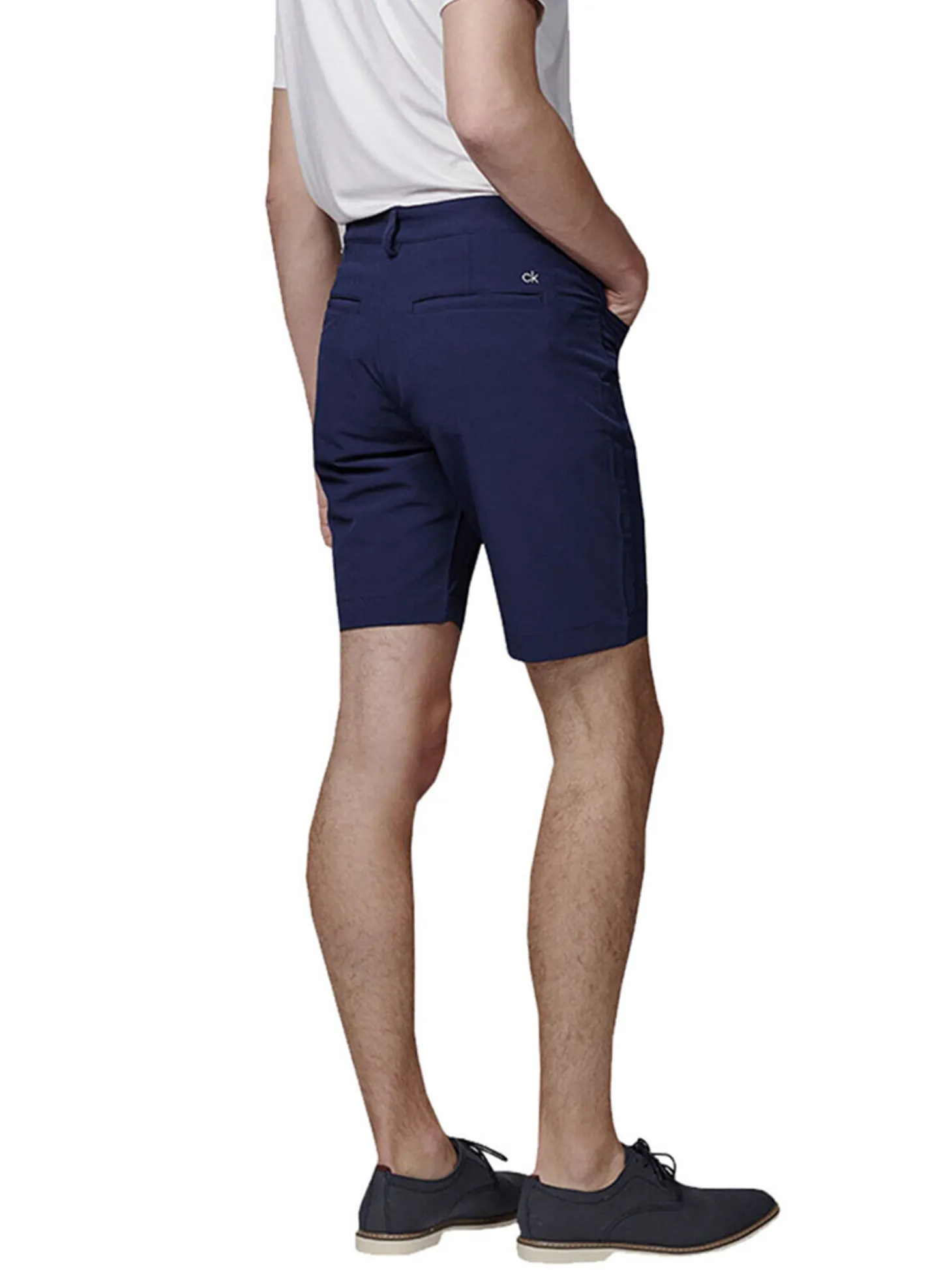 Calvin Klein Genius 4-way Stretch Slim Fit Short - Dark Navy