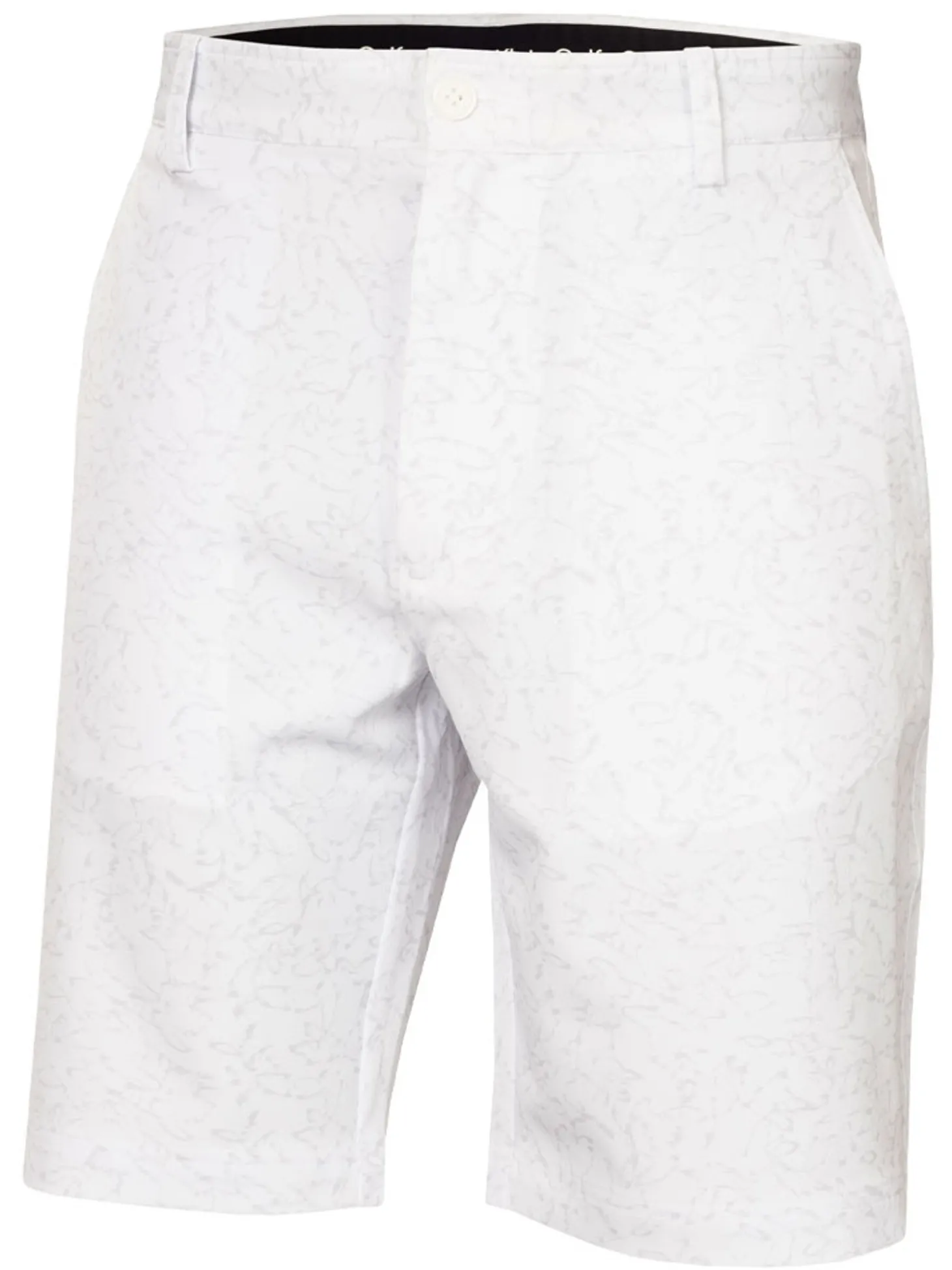 Calvin Klein Printed Bullet Regular Fit Stretch Short - White