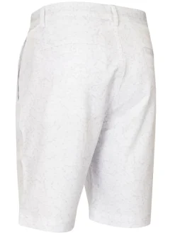 Calvin Klein Printed Bullet Regular Fit Stretch Short - White