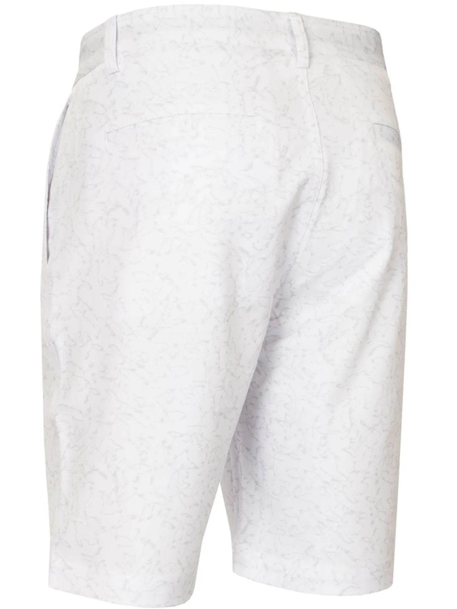 Calvin Klein Printed Bullet Regular Fit Stretch Short - White
