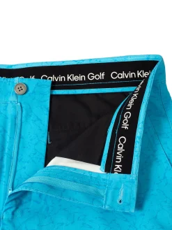 Calvin Klein Printed Bullet Regular Fit Stretch Short - Aquarius