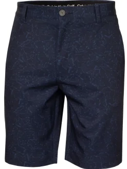 Calvin Klein Printed Bullet Regular Fit Stretch Short - Navy