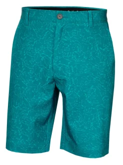 Calvin Klein Printed Bullet Regular Fit Stretch Short - Sea Green