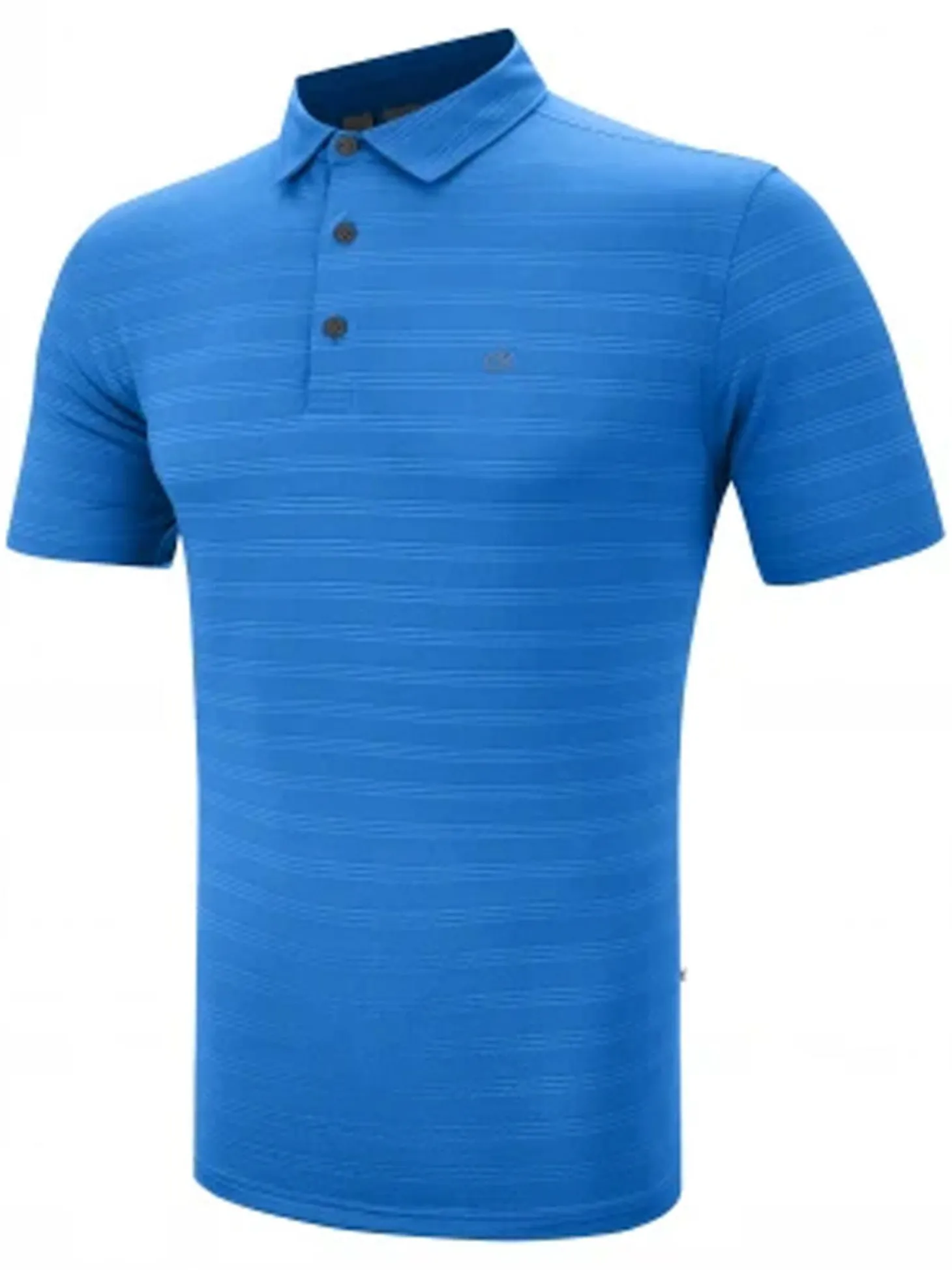 Calvin Klein Recycled Performance Polo Shirt - Blue