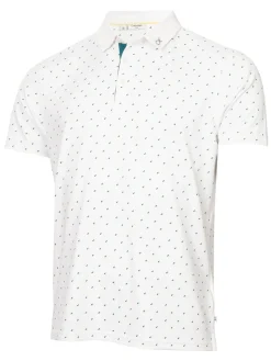 Calvin Klein Riverton Polo Shirt - White