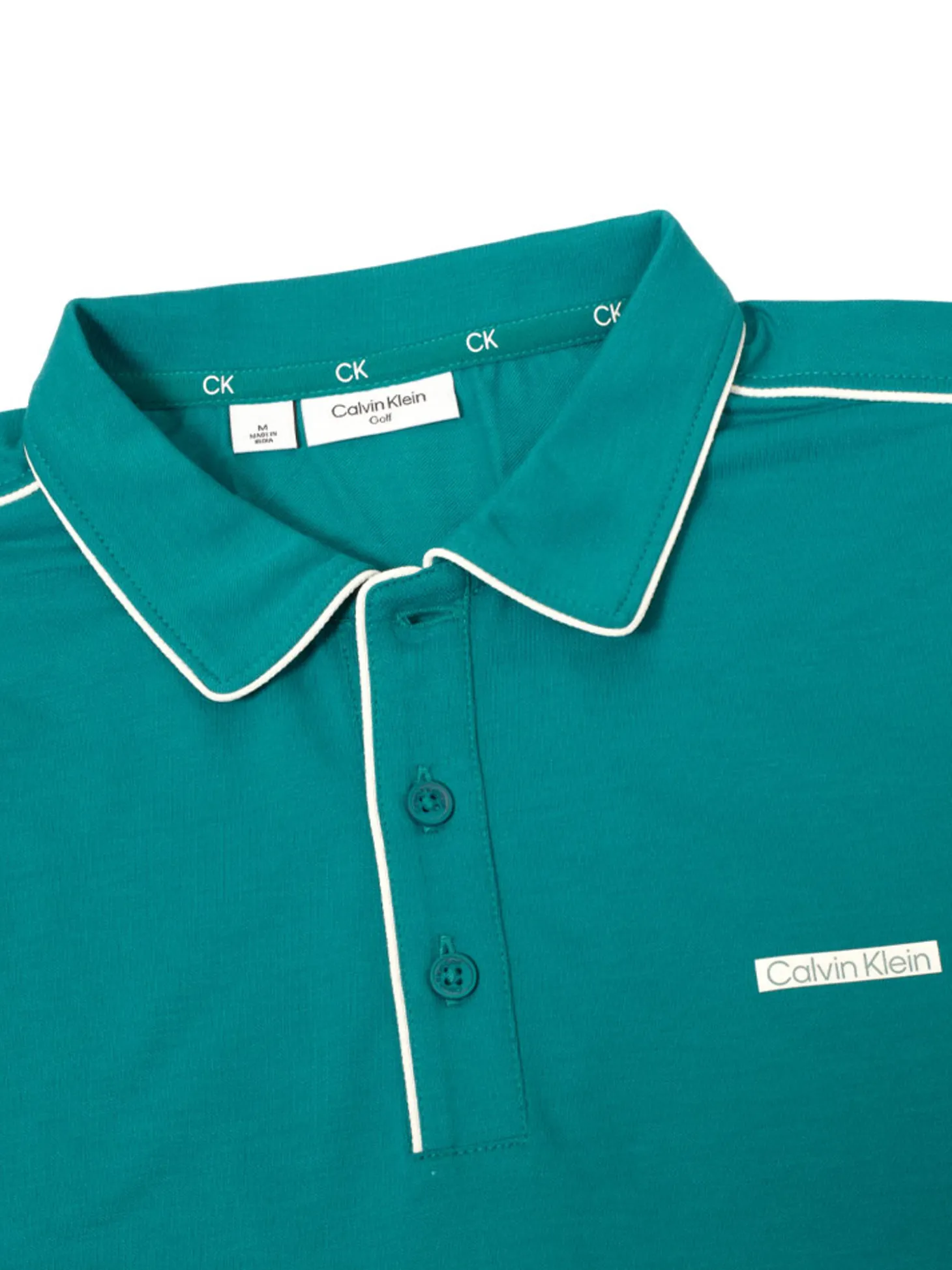 Calvin Klein San Marcos Polo Shirt - Sea Green