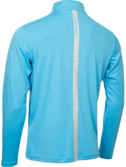 Calvin Klein Westgate Half Zip - Aquarius