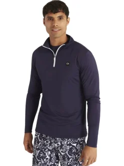 Calvin Klein Westgate Half Zip - Navy