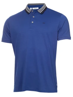 Calvin Klein Whisper Polo Shirt - Royal