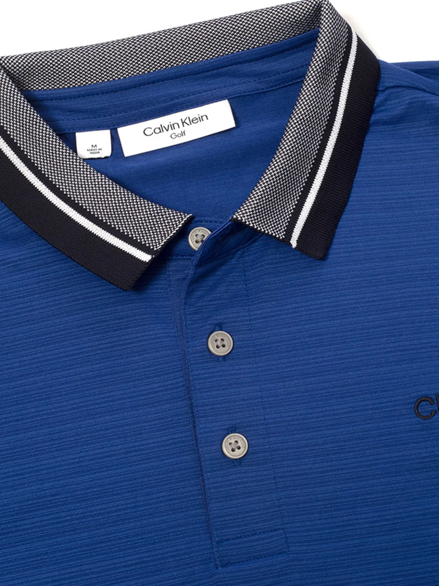 Calvin Klein Whisper Polo Shirt - Royal