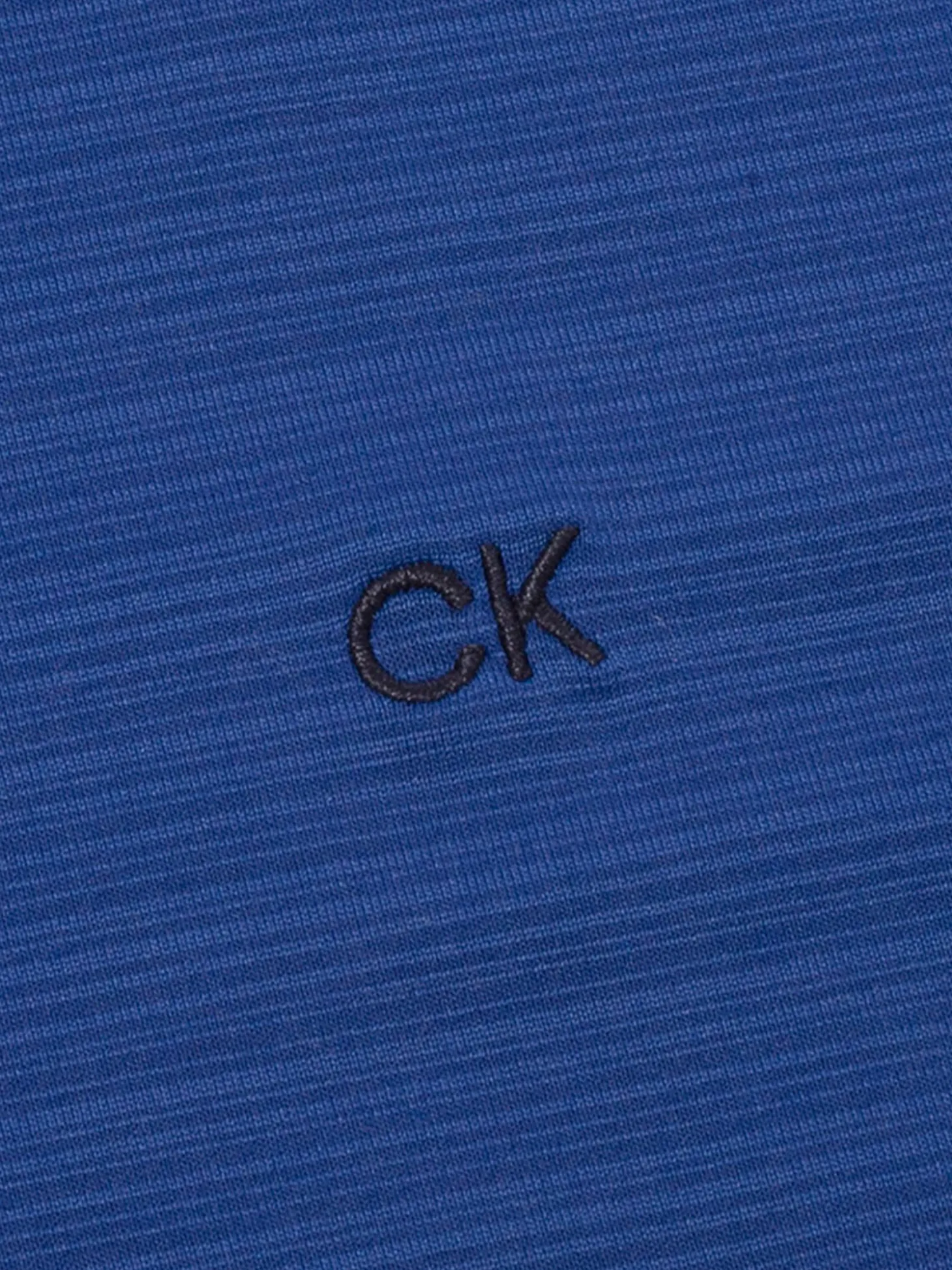 Calvin Klein Whisper Polo Shirt - Royal