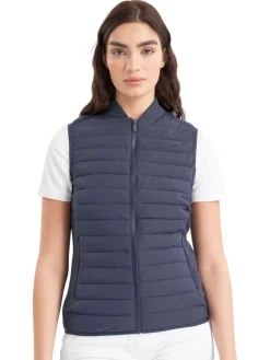 Calvin Klein Womens Beryline Hybrid Gilet - Navy
