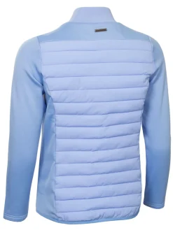 Calvin Klein Womens Beryline Hybrid Jacket - Cornflower Blue