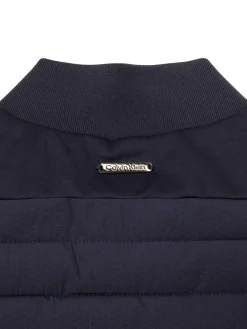 Calvin Klein Womens Beryline Hybrid Jacket - Navy
