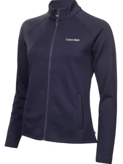 Calvin Klein Womens Blanco Full Zip Jacket - Navy
