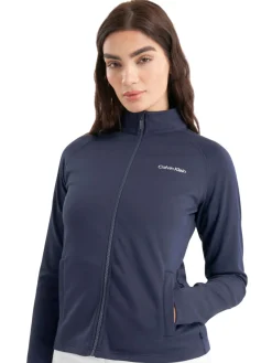 Calvin Klein Womens Blanco Full Zip Jacket - Navy