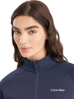 Calvin Klein Womens Blanco Full Zip Jacket - Navy