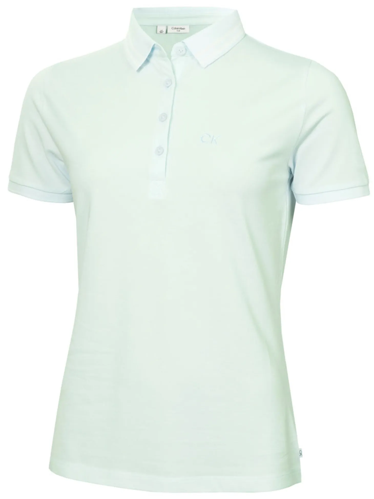 Calvin Klein Womens Brightmeadow Polo Shirt - Light Jade