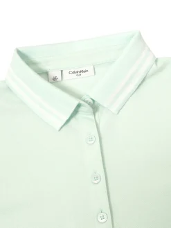 Calvin Klein Womens Brightmeadow Polo Shirt - Light Jade