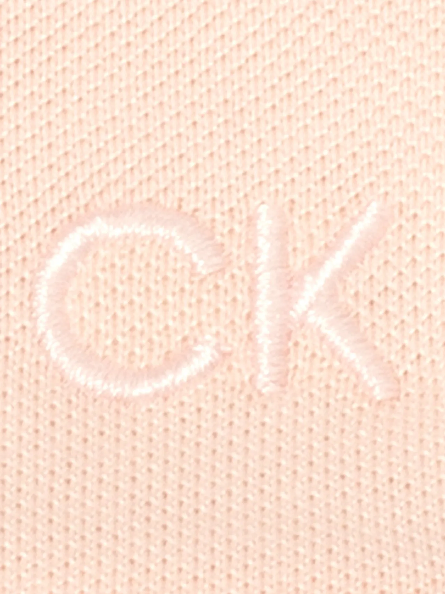 Calvin Klein Womens Brightmeadow Polo Shirt - Shell Pink