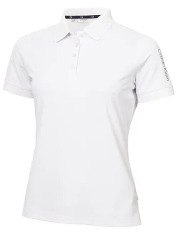 Calvin Klein Womens Club Polo Shirt - White