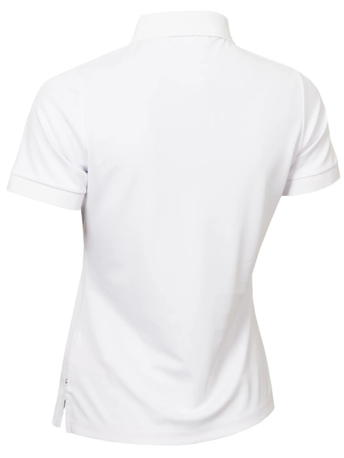Calvin Klein Womens Club Polo Shirt - White