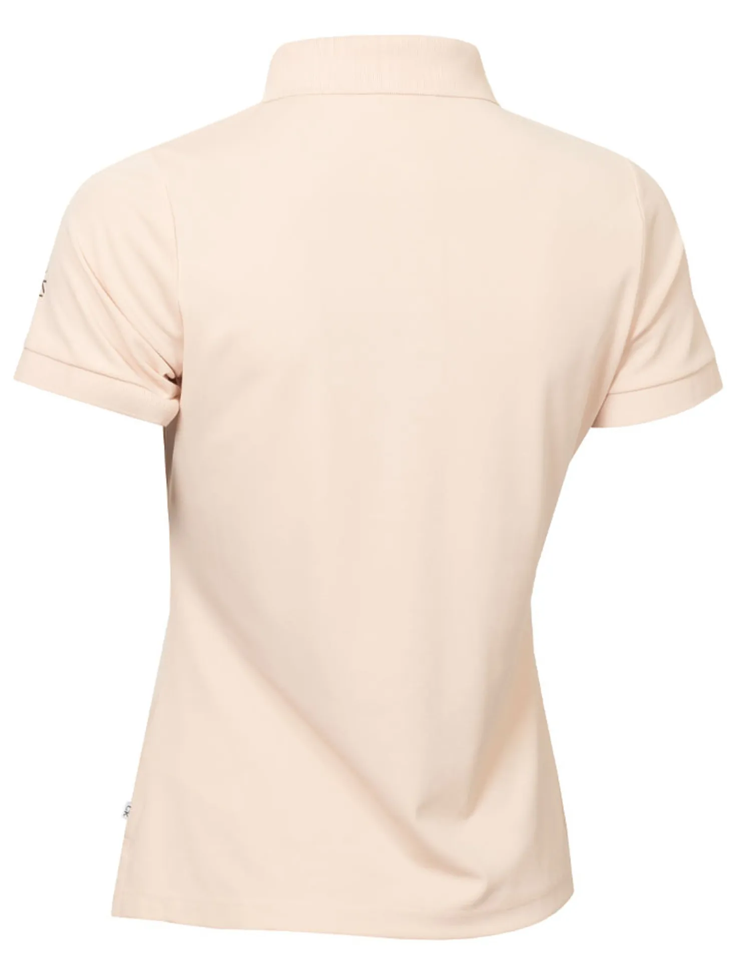 Calvin Klein Womens Club Polo Shirt - Shell Pink