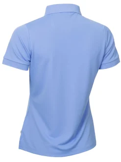 Calvin Klein Womens Club Polo Shirt - Cornflower Blue