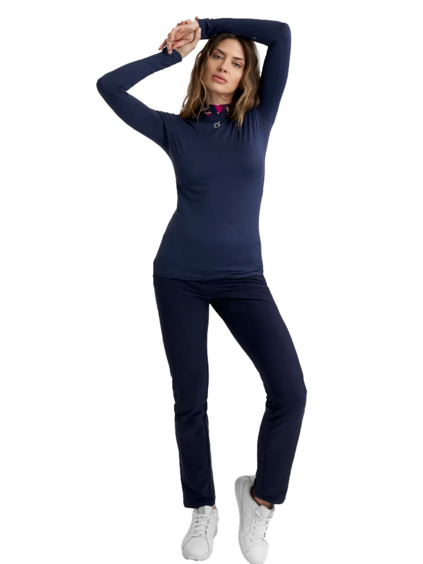 Calvin Klein Womens Halsey Baselayer - Navy