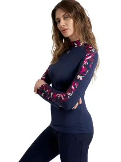 Calvin Klein Womens Halsey Baselayer - Navy