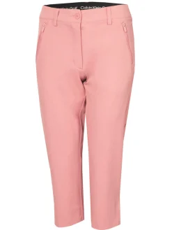 Calvin Klein Womens Isabel Capri Trouser - Powder Pink