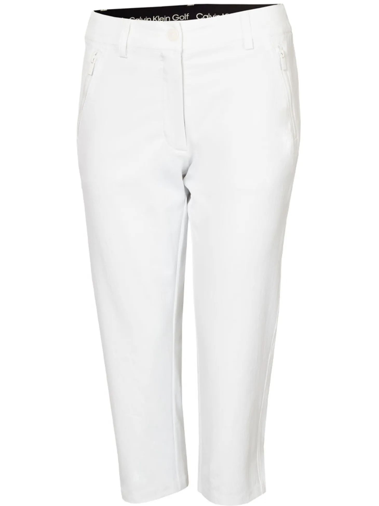 Calvin Klein Womens Isabel Capri Trouser - White