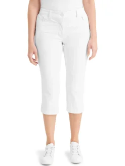 Calvin Klein Womens Isabel Capri Trouser - White
