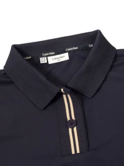 Calvin Klein Womens Layla Short Sleeve Polo - Navy