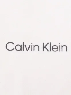 Calvin Klein Womens Leigh Polo Shirt - White/Navy