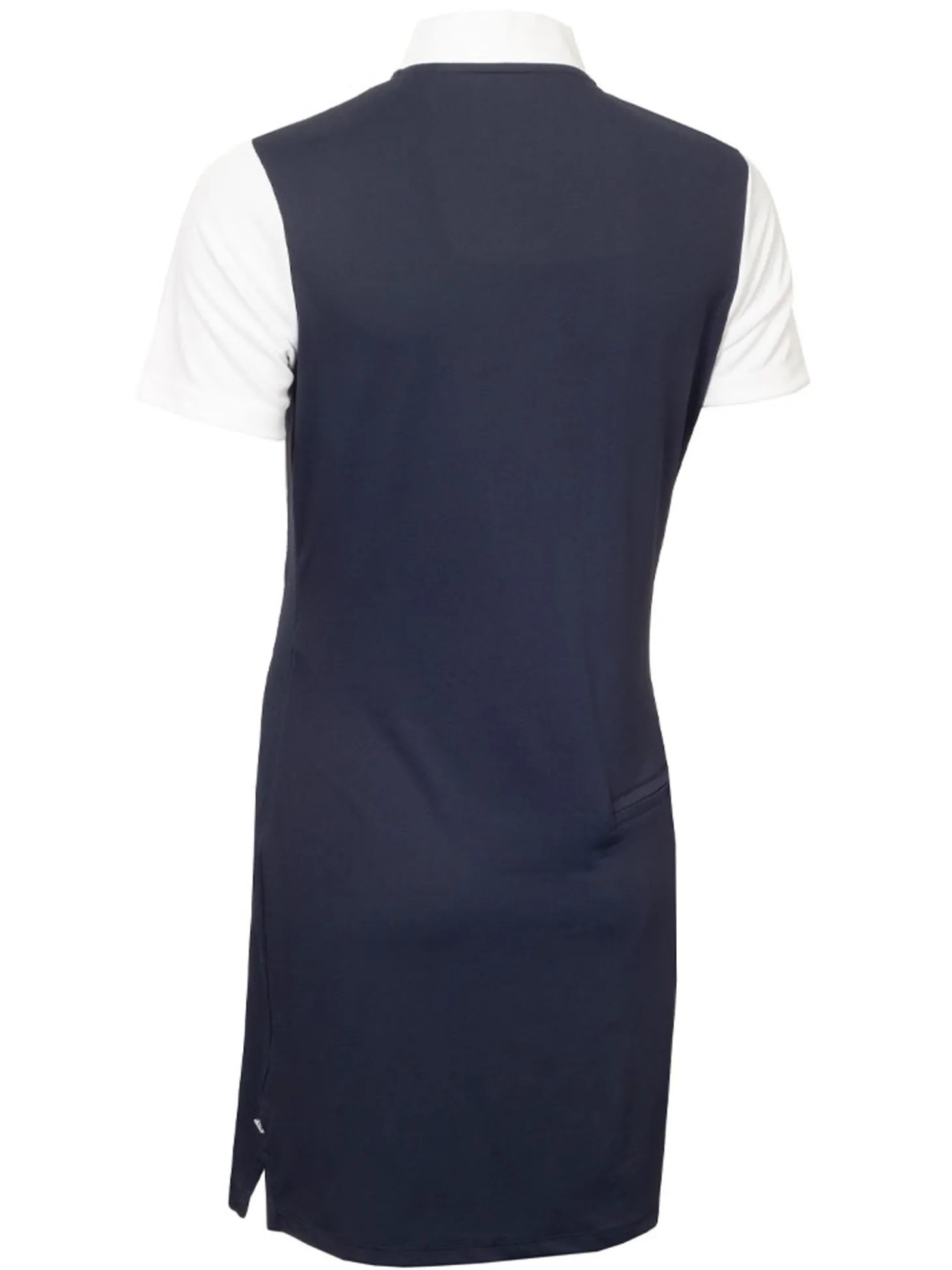 Calvin Klein Womens Monroe Short Sleeve Dress - Navy