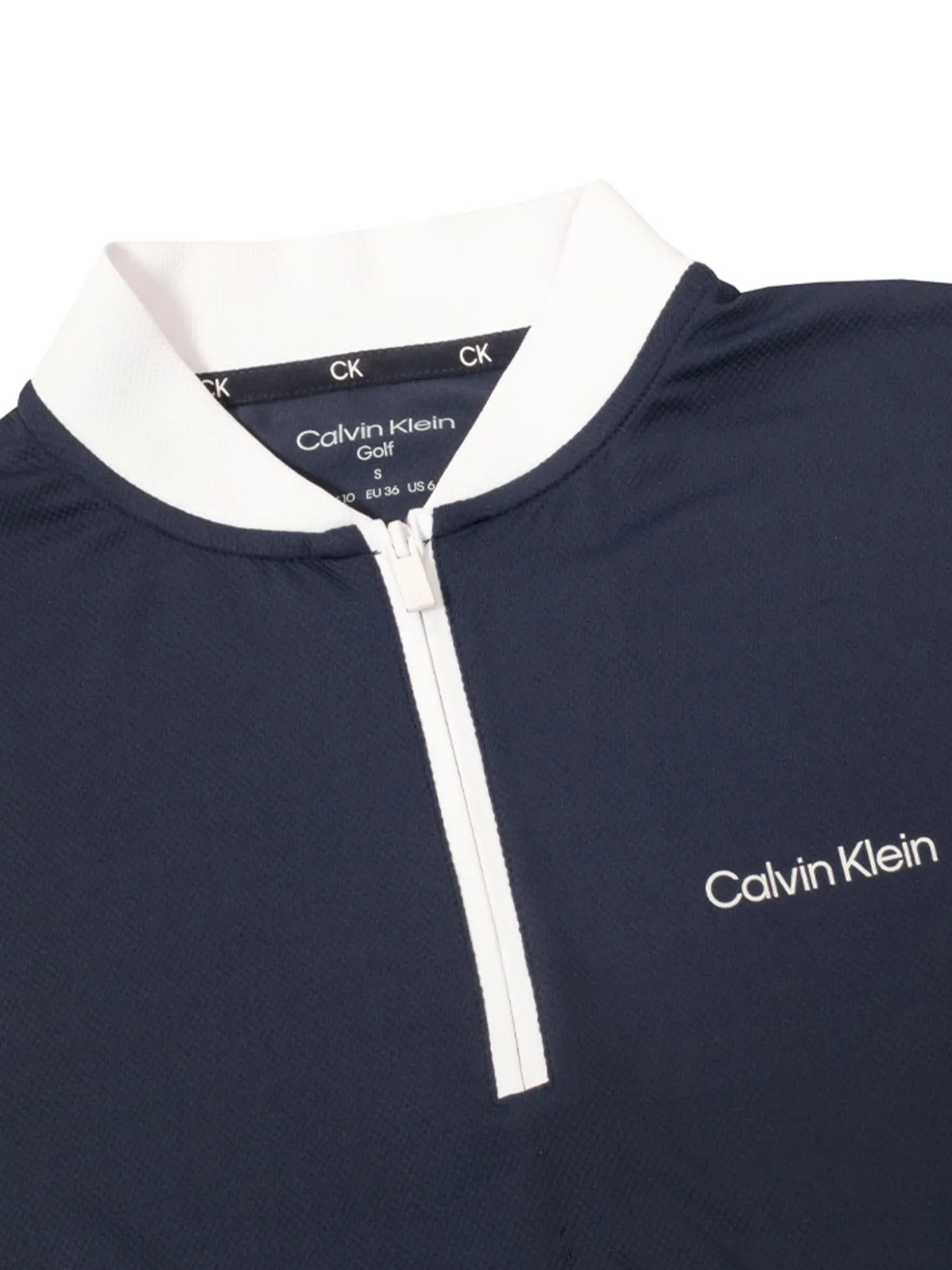 Calvin Klein Womens Monroe Short Sleeve Dress - Navy